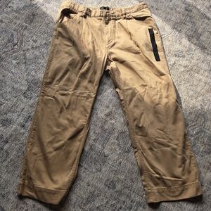 Banana Republic Women's Wide Leg Tan Pants